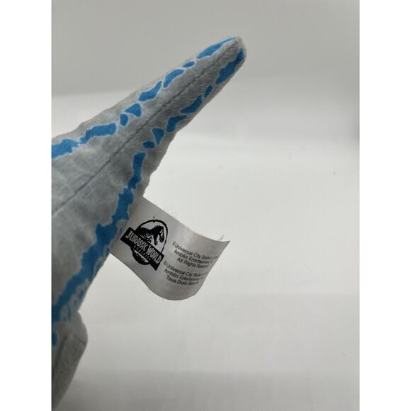 Jurassic World Dominion BLUE Velociraptor 7” Plush Universal Studios - Picture 4 of 5